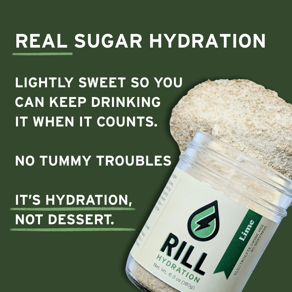 Lime Rill - Clean Hydration Drink Mix, 30 Serving Bulk Jar